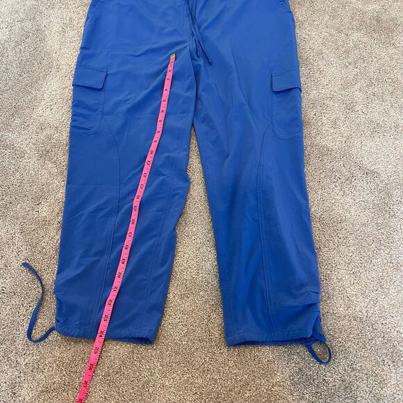 Chicos Women's Zenergy Athletic Jogger Sky Blue Drawstring Pant Size 1 Medium 8 - Picture 7 of 9